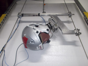 risk of brain injuries measured by helmet test system - Dr. John Lloyd