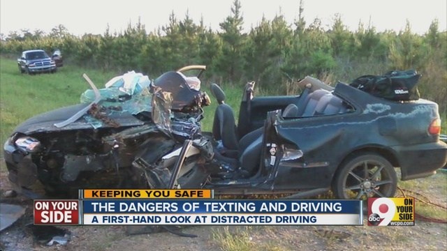 Lloyd human factors distracted driving crash