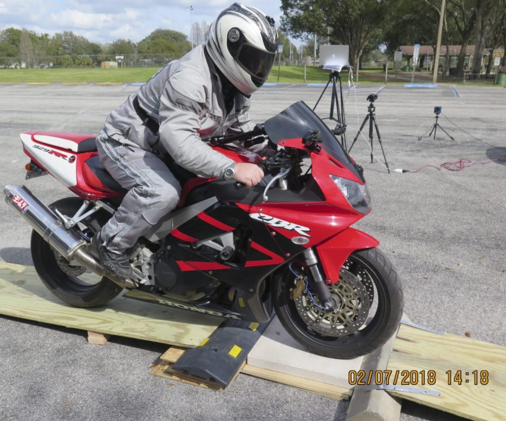 motorcycle testing